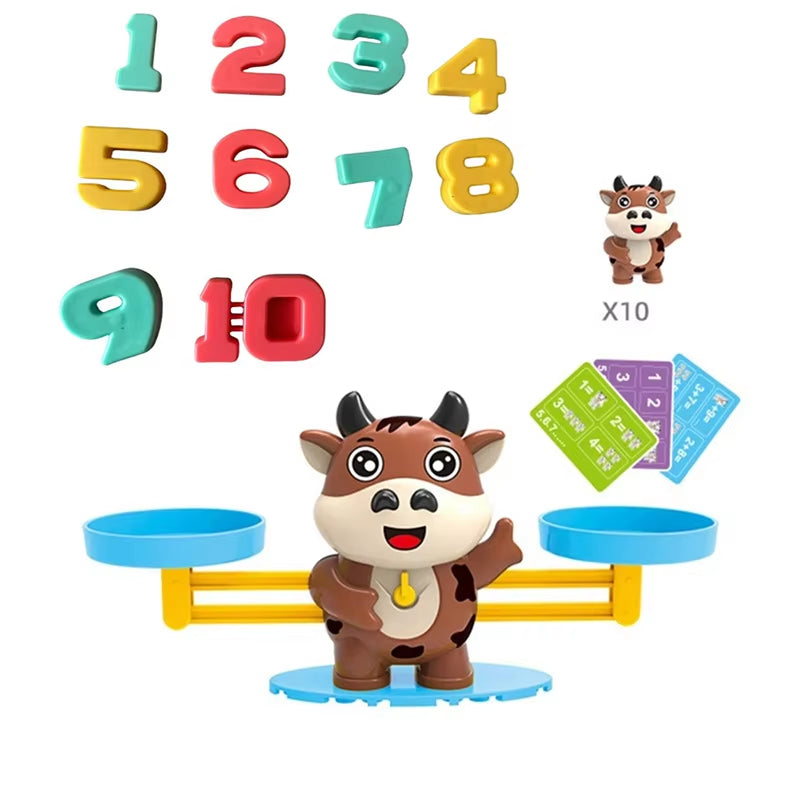 Montessori Monkey Balance: Educational Math Toy for Kids