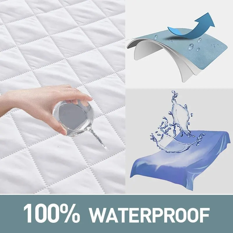 Breathable Waterproof Mattress Protector with Deep Pockets​