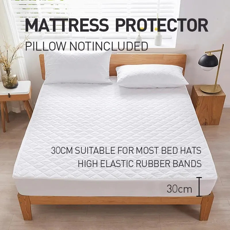 Breathable Waterproof Mattress Protector with Deep Pockets​