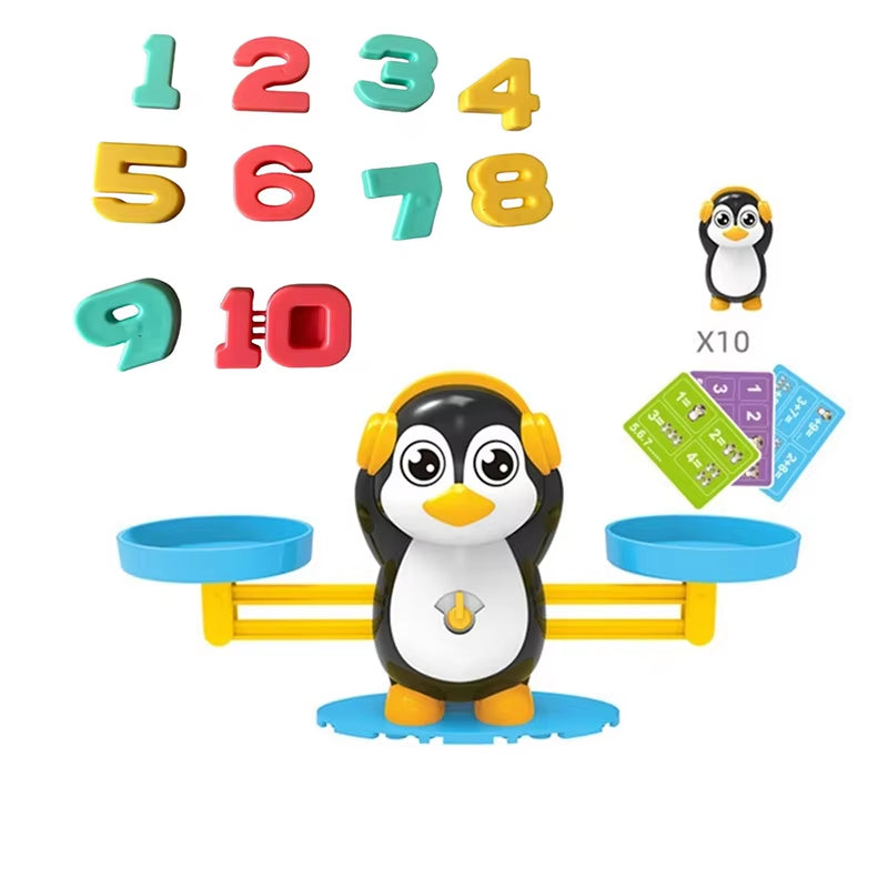 Montessori Monkey Balance: Educational Math Toy for Kids