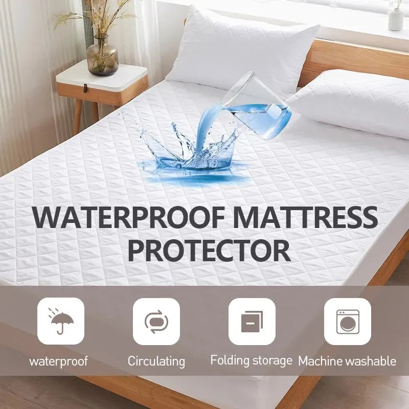 Breathable Waterproof Mattress Protector with Deep Pockets​