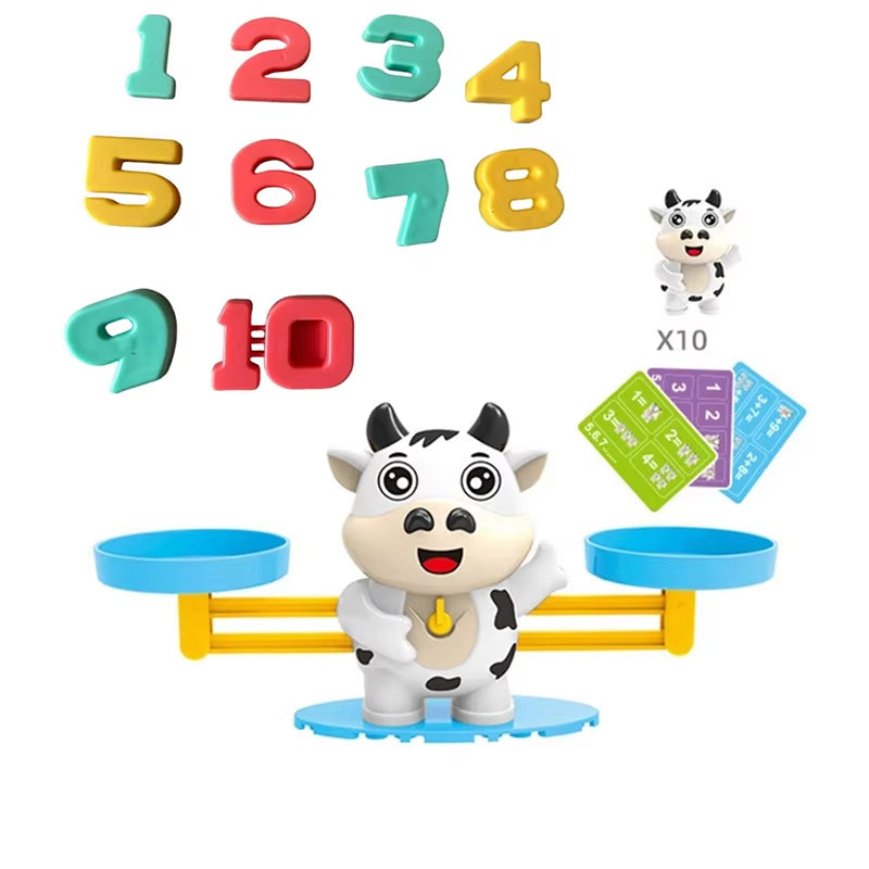 Montessori Monkey Balance: Educational Math Toy for Kids