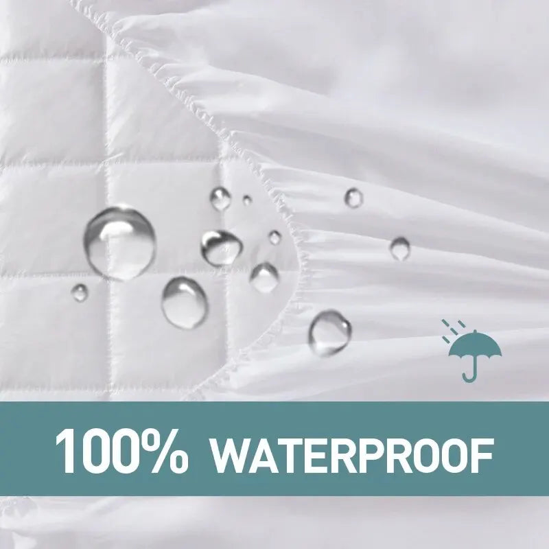 Breathable Waterproof Mattress Protector with Deep Pockets​